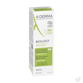 Aderma BIOLOGY Crema Rica dermatológica hidratante 40 ml