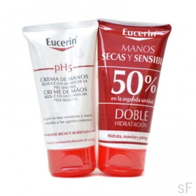 Duplo Eucerin Crema de manos pH5 2 x 75 ml