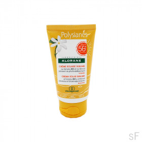 Klorane Polysianes Crema solar sublime rostro SPF50+ 50 ml
