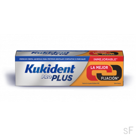 Kukident Pro Plus Crema Adhesiva La mejor fijación 40 g