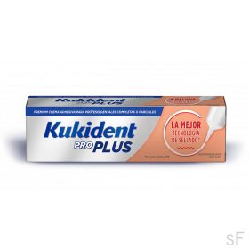Kukident Pro Plus Crema Adhesiva El mejor sellado Tamaño Ahorro