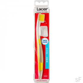 Lacer Cepillo Dental Medio Cabezal pequeño 1 unidad