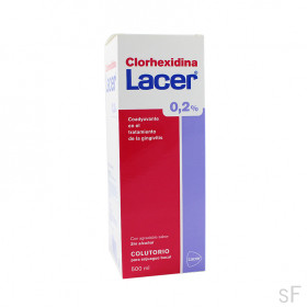 Lacer Colutorio Clorhexidina 0.2% 500 ml 