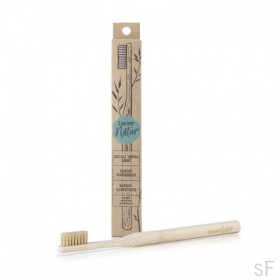 Lacer Natur Cepillo dental de bambú Medio