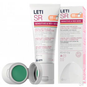 LetiSR Crema Anti Rojeces con color + Corrector 
