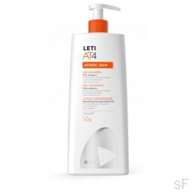 Leti AT4 Gel de Baño Piel atópica 750 ml 