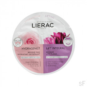 Lierac DUO Mascarillas Hydragenist + Lift Integral