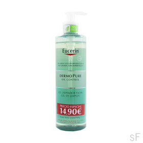 Eucerin DermoPure Gel limpiador facial 400 ml