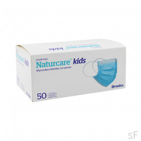 Mascarilla quirúrgica infantil Naturcare Kids 50 uds