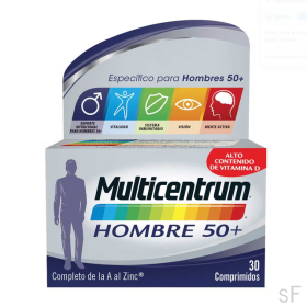 Multicentrum Hombre +50 30 comprimidos