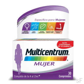 Multicentrum Mujer 30 comprimidos
