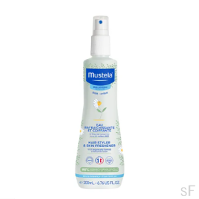 Mustela Agua para peinar refrescante con camomila BIO 200 ml