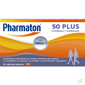 Pharmaton 50 Plus 30 cápsulas