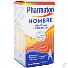 Pharmaton Hombre Vitaminas y minerales 30 comprimidos