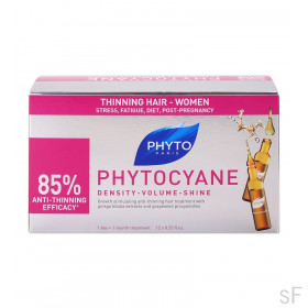 Phytocyane Tratamiento Anticaída Densificante 12 ampollas