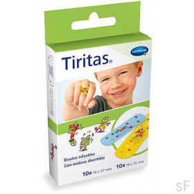 Tiritas Kids - Hartmann (20 uds, 2 tamaños)