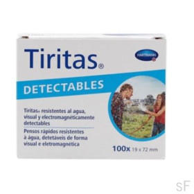 Tiritas Detectables Apósito adhesivo 100 uds (19 x 72 mm)