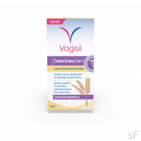 Vagisil Crema Diaria 2 en 1 Avena Prebiótica 15 g