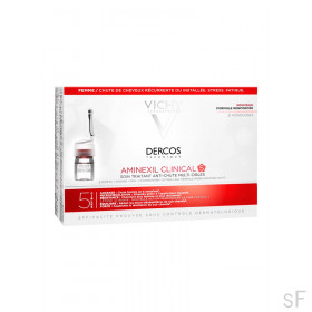 Dercos Aminexil Clinical 5 Anticaída mujer