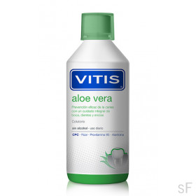 Vitis Aloe Vera Colutorio Sabor menta 500 ml