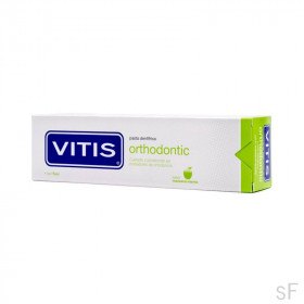 Vitis Orthodontic Pasta Dentífrica Sabor Manzana-Menta 100 ml