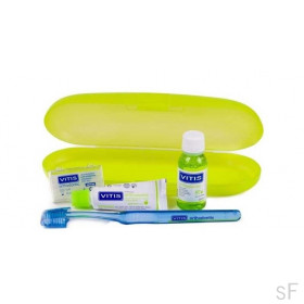 Kit Vitis Orthodontic Cepillo + cera + REGALOS