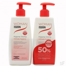 Duplo Woman Isdin Gel Higiene íntima 2 x 200 ml