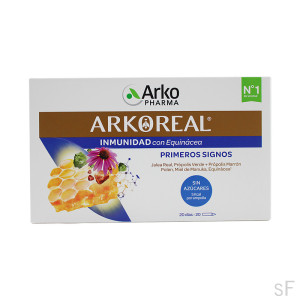 Arkoreal Jalea Real Inmunidad Equinácea Sin azúcares 20 ampollas Arkopharma