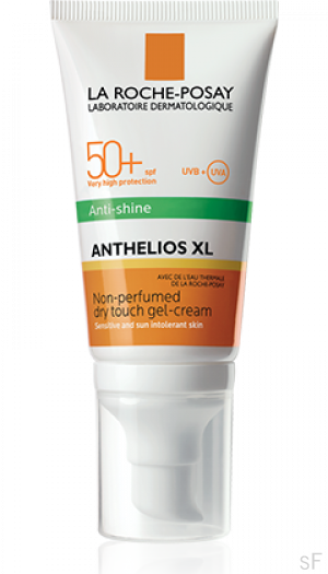 Anthelios XL Antibrillos Gel-Crema Toque Seco SIN PERFUME SPF50+ / La Roche Posay