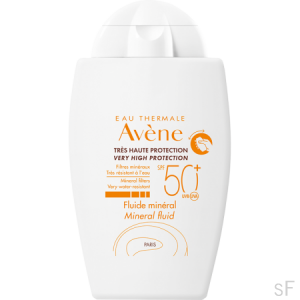 Avene Fluido Mineral SPF50+ Pieles intolerantes 40 ml