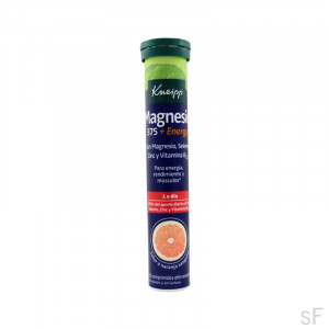 Kneipp Magnesio 375 + Energy 15 comprimidos efervescentes