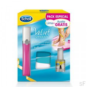 Velvet Smooth / Lima - Scholl + REGALO Aceite para uñas