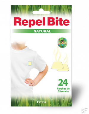 Repel Bite Natural Parches Citronela 24 uds