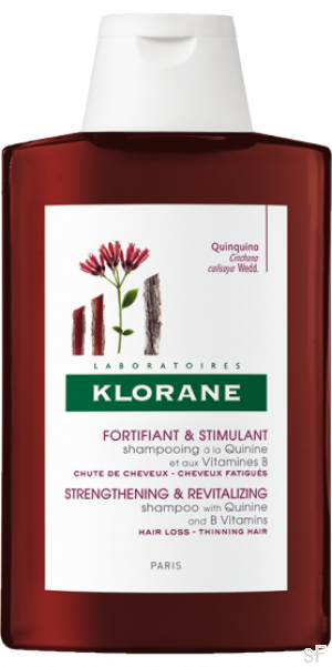 Klorane Champú Anticaída a la Quinina y Vitamina B BIO 400 ml