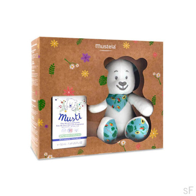 Mustela Perfume Musti Sin alcohol 50 ml + REGALO Peluche